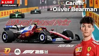 Career Olie Bearman | Miami Grand Prix | F1 25 Gameplay