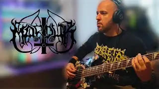 Marduk - Materialized in stone (Bass cover)