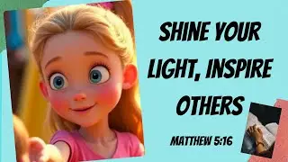 Let Your Light Shine Bright | Matthew 5:16 | Bible Story for Kids