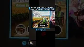 How to make 1 million in farming simulator 17