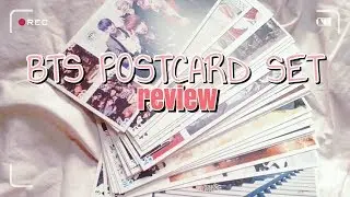BTS postcard set (REVIEW)*:･ﾟ✧