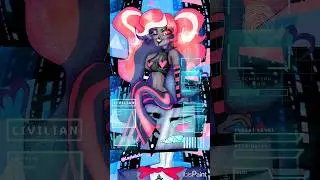 Velvette and Vox #hazbinhotel #trending #velvettehazbinhotel #speeddrawing #digitalart #vox