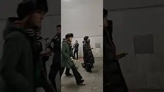 Music in the Moscow subway, January 2026 #shrots #subway #music #art #выступление #музыка
