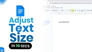 Как легко изменить размер текста в Google Docs