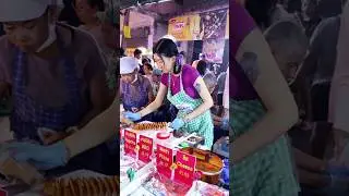 Thai Potato Chips at Na Klua market in Pattaya | Thai Street Food