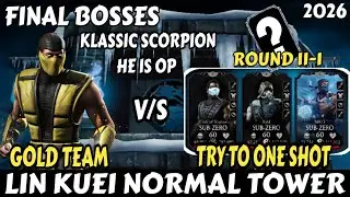 Mk Mobile | Lin Kuei Tower | Bosses 200 Season 2019 | Beat By Gold Team #games #gaming 