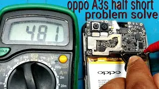 oppo half short dead problem fix | oppo a3s half short problem solution