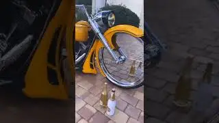 Rick Ross showing off his motorcycle 🏍 😱 🛣 #Shorts #rickross #raplane