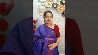 Salem soft silk premium quality in rose gold zari