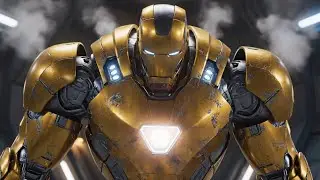The $10 Billion GOLDEN Iron Man Armor 🤑🏆 #Shorts #IronManBetaProject #IronManInRealLife