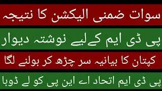 PTI wins again in Swat by-Poll @Khair79
