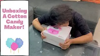 Cotton Candy Machine | Make Cotton Candy at Home | Unboxing, Assembly, Making | DIY Cotton Candy