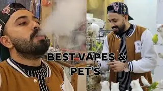 Testing New Vapes + Cute Pet Shop Visit! #pakistan #bahrain 