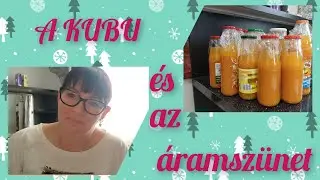 🍊🍋🥕🍌🎃KUBU házilag, gyümölcslé télére, és egy kis áramszünet 🤭