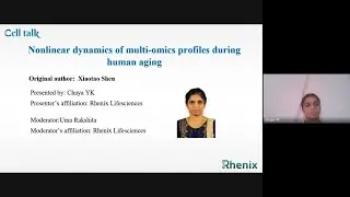 Nonlinear dynamics of multi-omics profiles during human aging