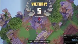 Minecraft Dungeons Speedrun - Squid Coast Default | Random Seed - 00:53.350