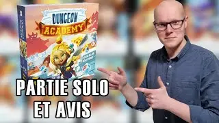 DUNGEON ACADEMY - LE ROLL & WRITE FACON BOGGLE - REGLES, PARTIE SOLO ET AVIS