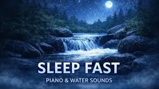 Fall Asleep Fast &ndash; Gentle Piano & Flowing Water for Deep Sleep