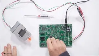 Плата разработки dsPIC33CK для управления низковольтным двигателем (LVMC) от Microchip