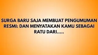 JIWA TERPILIH, 📃TUHAN BERFKATA; MAHKOTAMU TELAH DITETAPKAN.. | PESAN TUHAN HARI INI