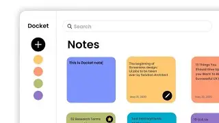 Notes app ui animation beginners tutorial 