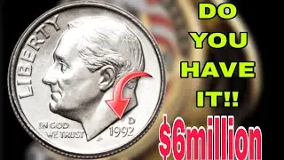 The 1992 d Roosevelt Dime, Rare and Valuable Dimes worth money
