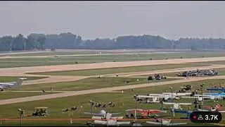 Close Call Causes Go Around at Oshkosh Airport on 7-20-25 