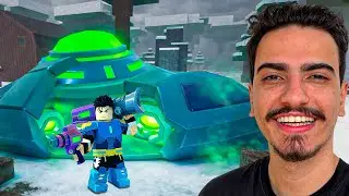 99 NOITES NA FLORESTA MAS SÓ POSSO USAR ITENS DE ALIENÍGENAS 👽🌳