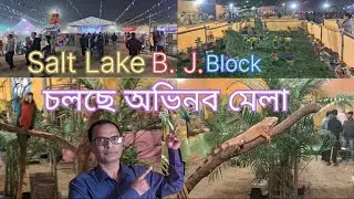 এক অভিনব মেলা // চলছে B J block এ //A unique Mela B. J. Block Salt Lake Kolkata
