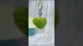 cara membuat gantungan kunci dari benang wol