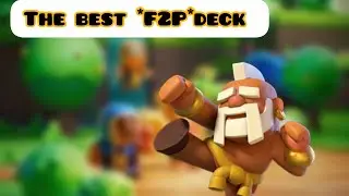 Best *F2P*clash mini *deck *Monk 🤜