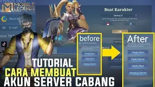 TUTORIAL CARA MEMBUAT AKUN SERVER CABANG MOBILE LEGEND TERBARU DAN GAMPANG 100% WORK
