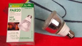 Лампа заливающего света MaxLite PAR20 мощностью 9 Вт