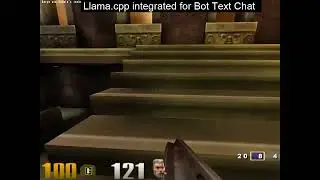 Quake 3 Large Language Model Integration for Bot Text Chat