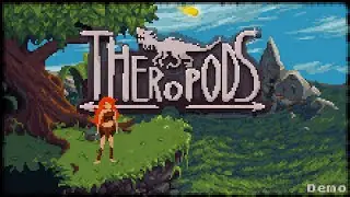 Paleontologische Pixel 🦕 Theropods -Demo- #pointnclick