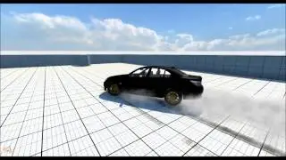 Crashing a E60 M5 in slow motion
