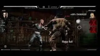 MK:A FIGHTING GAME,vs jacqui briggs,goro,triborg(gameplay)