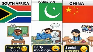 Why Students Hate School in Different Countries 🌍 | Education Comparison