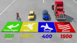 Chaos Pads Challenge #1 &ndash; Boost, Jump, Spin & Turn! - Beamng drive