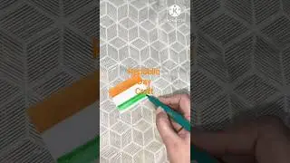 Republic day craft 🇮🇳 l easy paper diy #arthouse #shortsviral #ytshorts #art #shorts #craft