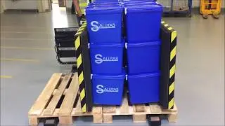 Pallet turner - TOPPY SIDE MOVER (squared conical buckets)