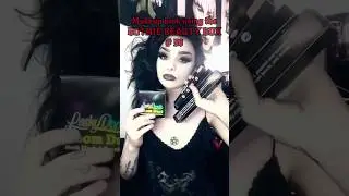 gothic beauty box unboxing #beautybox #goth #smokeyeye #ombrelip