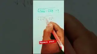 Square root #ytshorts #viralshort #root