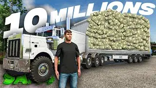 Farming Simulator 25 | Faire 10 MILLIONS D'€ en 8 heures ? | SEUL AU MONDE 4 #22