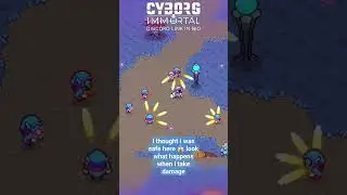 I'm the best Cyborg Immortal player in the world (unreleased game) #bullethell #indiegame #mmo