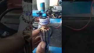 power tools angle grinder armature rewinding