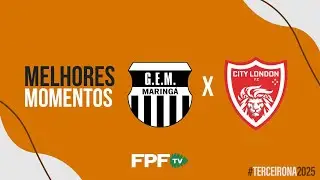 MELHORES MOMENTOS | GR&Ecirc;MIO MARING&Aacute; 3X0 CITY LONDON | TERCEIRONA 2025 - RODADA 6