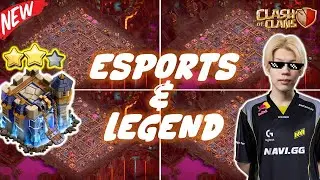 ESPORTS LEGEND CWL TH18 BASES WITH COPY LINKS 2026 | +5700 PUSHING TROPHY | CLASH OF CLANS LAYOUT