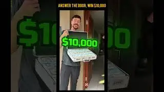 Answer The Door, Win $10,000#shorts#trending#mrbeast