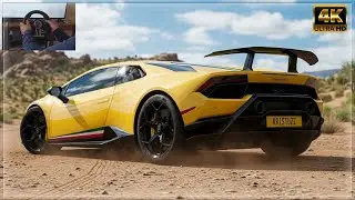 Lamborghini Hurac&aacute;n Performante 1396hp : Forza Horizon 5 | Hypercar | Steering wheel Pxn V3 Pro
